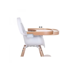 Esstablett für Hochstuhl Evolu 2 aus Holz Natural