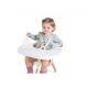 Childhome White – ABS-Tablett mit Silikon-Tischset für Hochstuhl Evolu