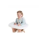 Childhome White – ABS-Tablett mit Silikon-Tischset für Hochstuhl Evolu