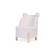 Kindersessel Teddy Off White