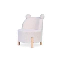 Kindersessel Teddy Off White