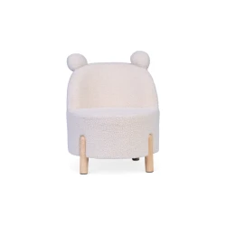 Kindersessel Teddy Off White