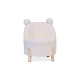 Childhome Off White – Kindersessel mit Plüschbezug