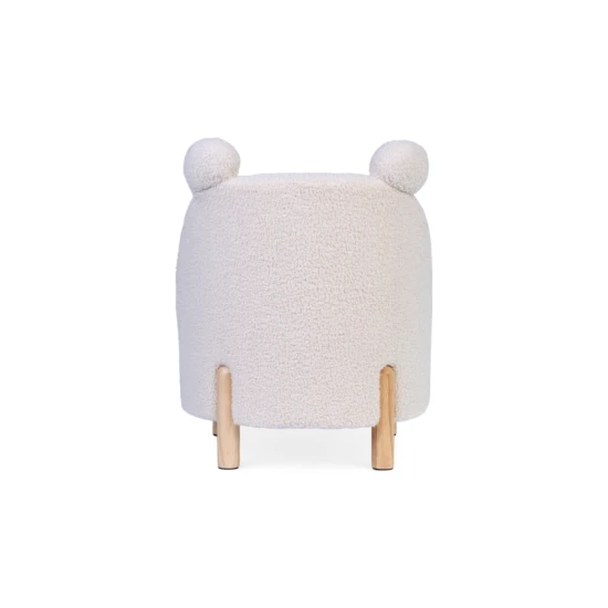 Childhome Off White – Kindersessel mit Plüschbezug
