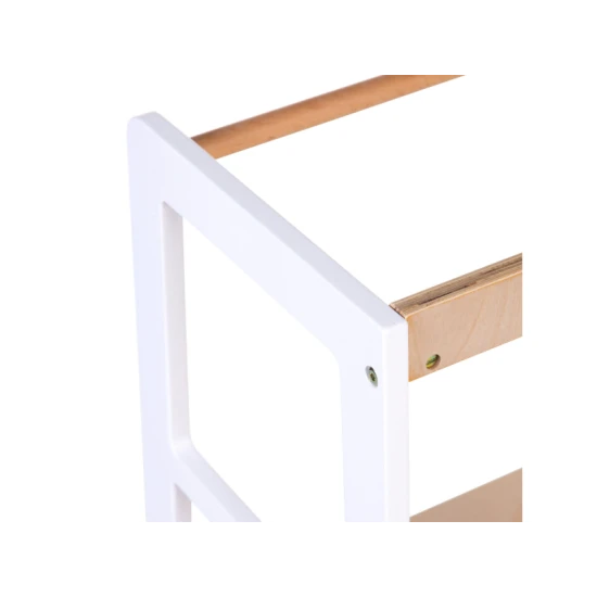 Childhome White Natural – Lernturm aus Holz für Kinder