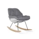 Childhome White Grey – moderner Schaukelstuhl für Eltern