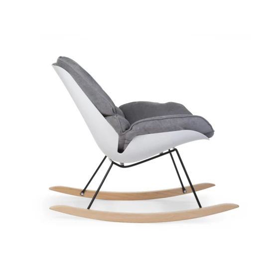 Childhome White Grey – moderner Schaukelstuhl für Eltern