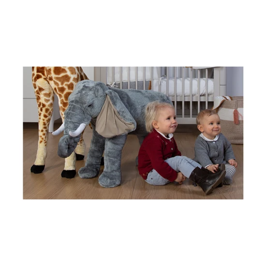 Childhome 60 cm – großer Plüsch-Elefant stehend 60 cm