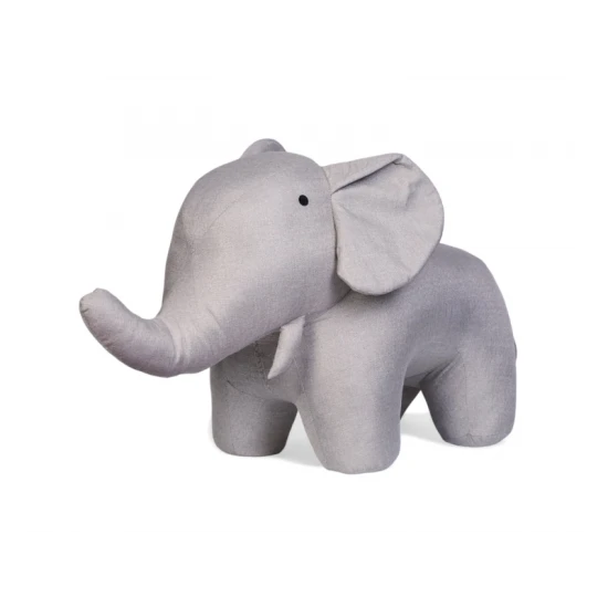 Childhome Grey – Design-Textil-Elefant zum Sitzen
