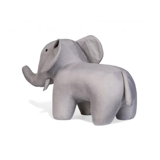 Childhome Grey – Design-Textil-Elefant zum Sitzen