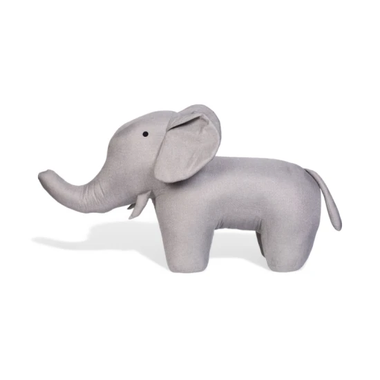 Childhome Grey – Design-Textil-Elefant zum Sitzen