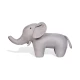 Childhome Grey – Design-Textil-Elefant zum Sitzen