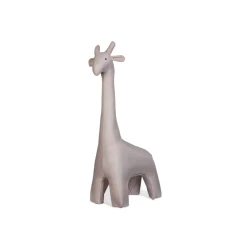 Textil-Giraffe stehend Beige