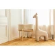 Childhome Beige – Design-Textil-Giraffe 131 cm zum Sitzen