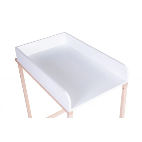Childhome White Natural – Wickeltisch mit Badewanne