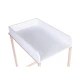 Childhome White Natural – Wickeltisch mit Badewanne