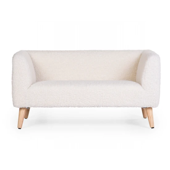 Childhome Off White – Kindersofa mit Plüschbezug