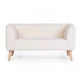 Childhome Off White – Kindersofa mit Plüschbezug