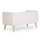 Childhome Off White – Kindersofa mit Plüschbezug