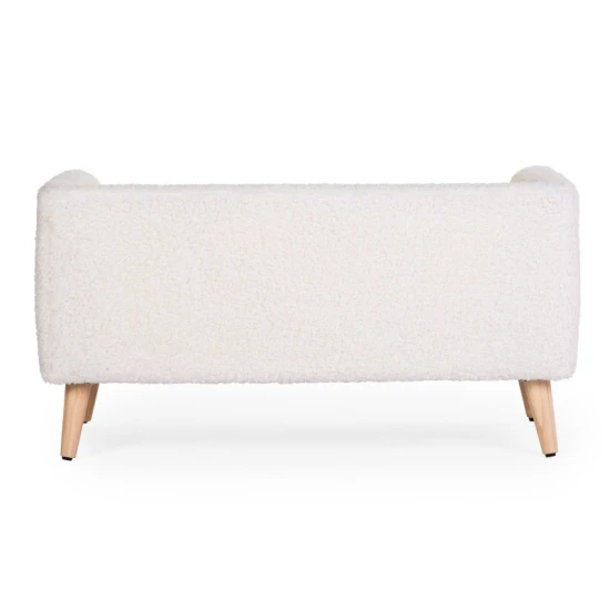 Childhome Off White – Kindersofa mit Plüschbezug
