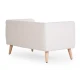 Childhome Off White – Kindersofa mit Plüschbezug