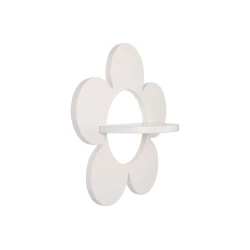Wandregal Blume Off White