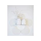 Childhome Off White – Wandregal in Blütenform