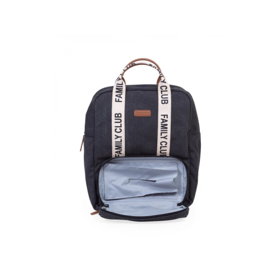 Childhome Family Club Black – Wickelrucksack 40×30×16 cm