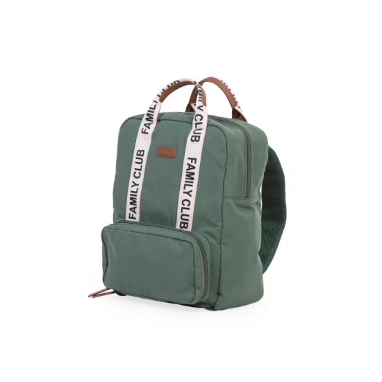 Childhome Family Club Green – Wickelrucksack 40×30×16 cm