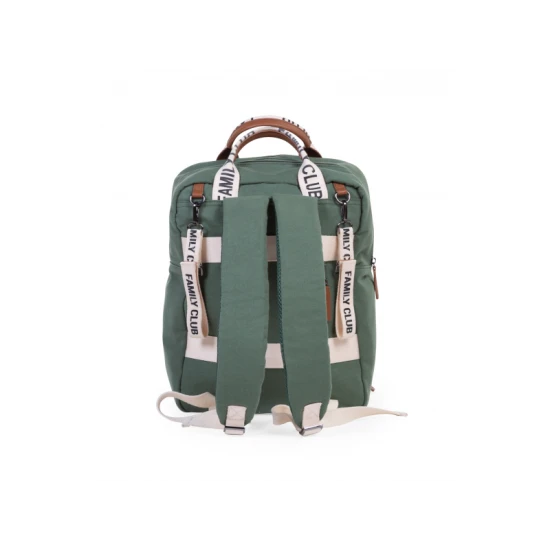 Childhome Family Club Green – Wickelrucksack 40×30×16 cm