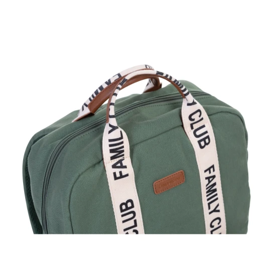 Childhome Family Club Green – Wickelrucksack 40×30×16 cm