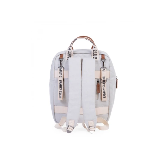 Childhome Family Club Off White – Wickelrucksack 40×30×16 cm