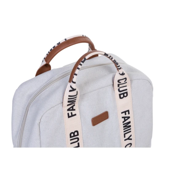Childhome Family Club Off White – Wickelrucksack 40×30×16 cm