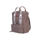 Childhome Family Club Signature Teddy Soft Brown – Wickelrucksack 40×30×16 cm