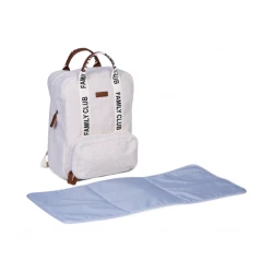 Wickelrucksack Family Club Signature Teddy Off White