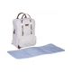 Childhome Family Club Signature Teddy Off White – Wickelrucksack 40×30×16 cm