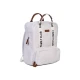 Childhome Family Club Signature Teddy Off White – Wickelrucksack 40×30×16 cm