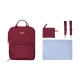 Childhome Family Club Signature Urban Burgundy – Wickelrucksack 40×30×16 cm