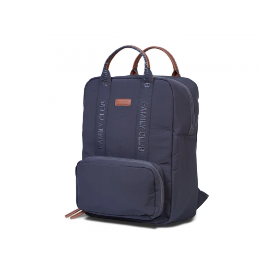 Childhome Family Club Signature Urban Dark Grey – Wickelrucksack 40×30×16 cm