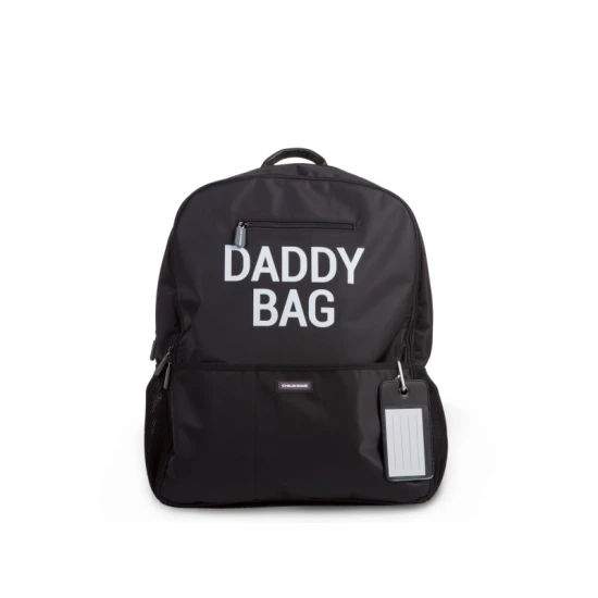 Childhome Daddy Bag Black – Wickelrucksack für Papas