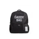 Childhome Daddy Bag Black – Wickelrucksack für Papas