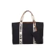 Childhome Family Bag Canvas Black – Reisetasche 55×40×18 cm