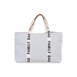 Reisetasche Family Bag Canvas Off White