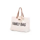 Childhome Family Bag Teddy Off White – Reisetasche 55×40×18 cm