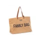 Childhome Family Bag Teddy Beige – Reisetasche 55×40×18 cm