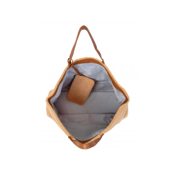 Childhome Family Bag Teddy Beige – Reisetasche 55×40×18 cm
