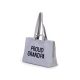 Childhome Grandpa Canvas Grey – Reisetasche für den Opa 55×34×16 cm