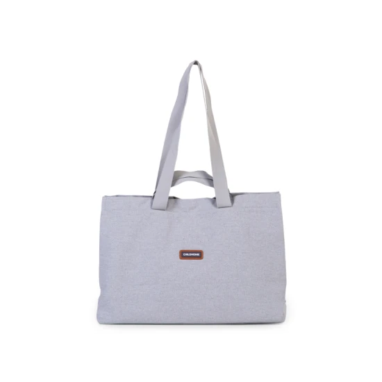 Childhome Grandpa Canvas Grey – Reisetasche für den Opa 55×34×16 cm