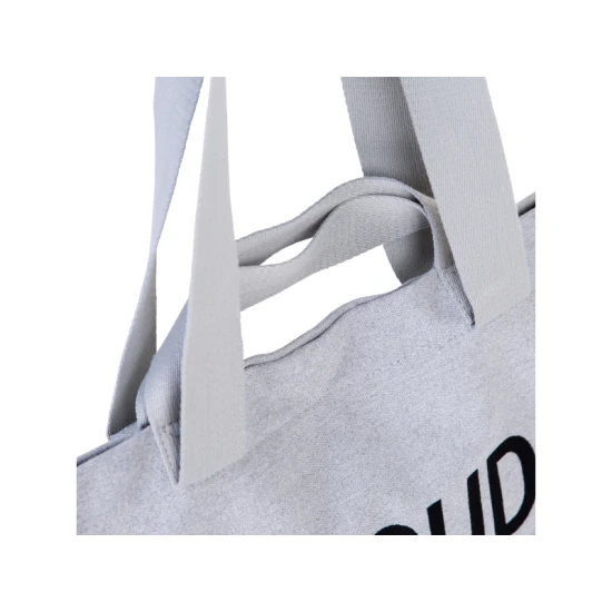 Childhome Grandpa Canvas Grey – Reisetasche für den Opa 55×34×16 cm
