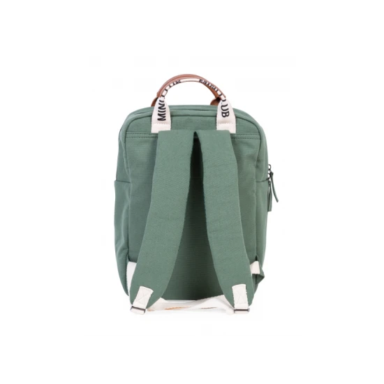 Childhome Mini Club Signature Green – Kinderrucksack für Kinder von 3–5 Jahren